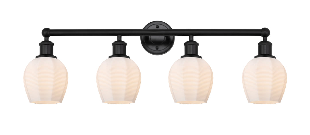 Innovations Lighting Norfolk Bath Vanity Light - Matte Black Vanity Lights Innovations Lighting   