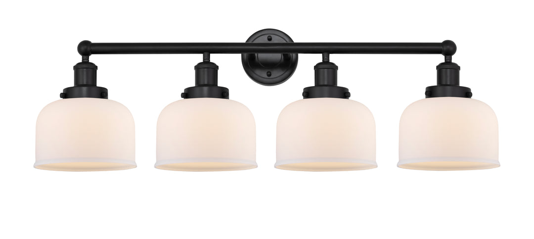 Innovations Lighting Bell 8" Bath Vanity Light - Matte Black Vanity Lights Innovations Lighting   