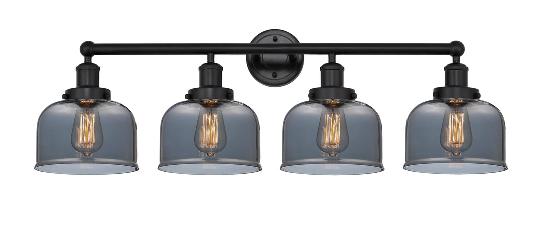 Innovations Lighting Bell 8" Bath Vanity Light - Matte Black Vanity Lights Innovations Lighting   