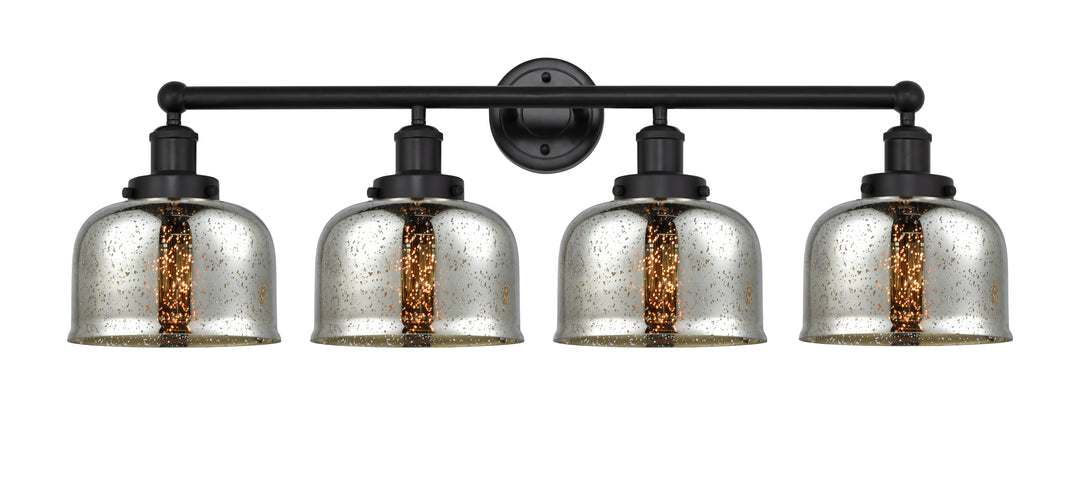 Innovations Lighting Bell 8" Bath Vanity Light - Matte Black Vanity Lights Innovations Lighting   