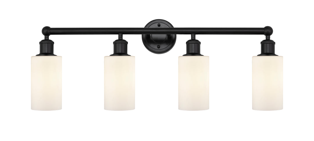 Innovations Lighting Clymer 4" Bath Vanity Light - Matte Black