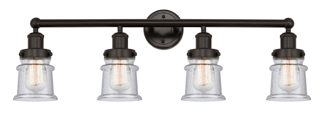 Innovations Lighting Canton 5" Bath Vanity Light - Oil Rubbed Bronze Vanity Lights Innovations Lighting Seedy ; Glass Type: Seeded  