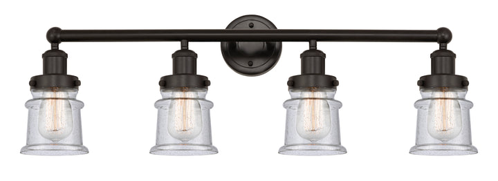 Innovations Lighting Canton 5" Bath Vanity Light - Oil Rubbed Bronze Vanity Lights Innovations Lighting Seedy ; Glass Type: Seeded  