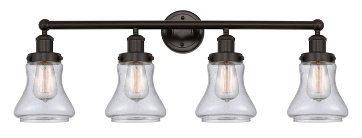 Innovations Lighting Bellmont 6" Bath Vanity Light - Oil Rubbed Bronze Vanity Lights Innovations Lighting Seedy ; Glass Type: Seedy; Ribbed  