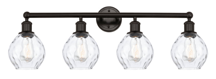 Innovations Lighting Waverly 6" Bath Vanity Light - Oil Rubbed Bronze Vanity Lights Innovations Lighting Clear ; Glass Type: Water  