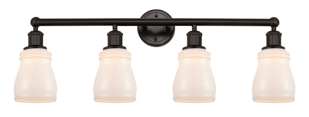 Innovations Lighting Ellery 5" Bath Vanity Light - Oil Rubbed Bronze Vanity Lights Innovations Lighting White ; Glass Type: White  