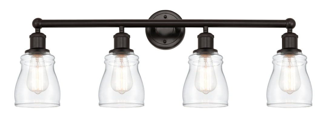 Innovations Lighting Ellery 5" Bath Vanity Light - Oil Rubbed Bronze Vanity Lights Innovations Lighting Clear ; Glass Type: Clear  