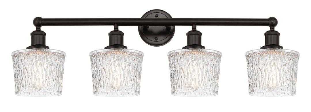 Innovations Lighting Niagara 6.5" Bath Vanity Light - Oil Rubbed Bronze Vanity Lights Innovations Lighting Clear ; Glass Type: Transparent; Textured  