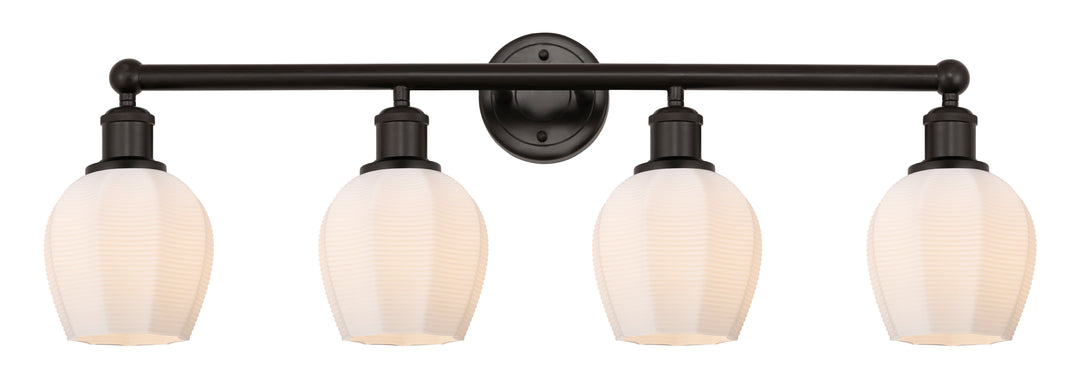 Innovations Lighting Norfolk Bath Vanity Light - Oil Rubbed Bronze Vanity Lights Innovations Lighting Matte White ; Glass Type: Frosted  