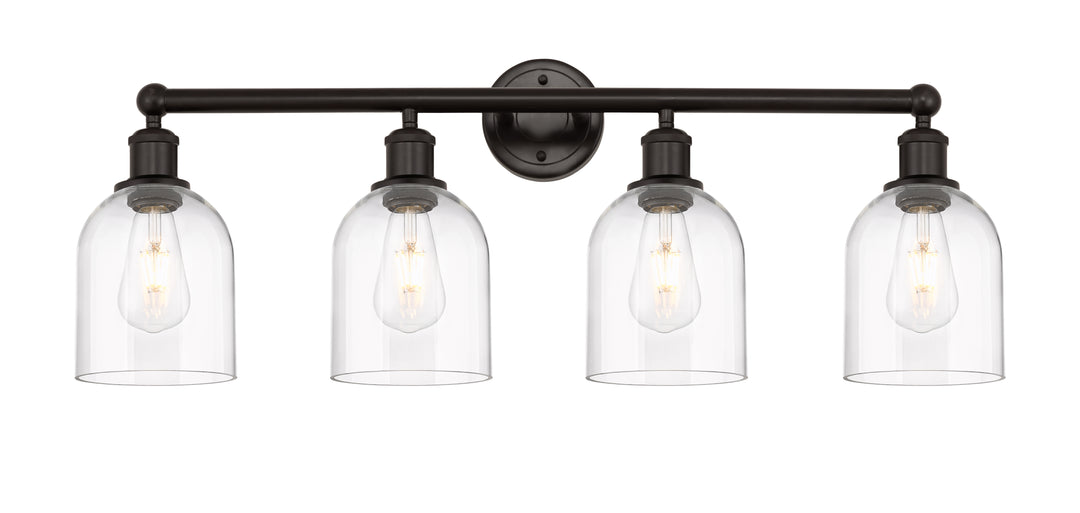 Innovations Lighting Bella 6" Bath Vanity Light - Oil Rubbed Bronze Vanity Lights Innovations Lighting Clear ; Glass Type: Clear  