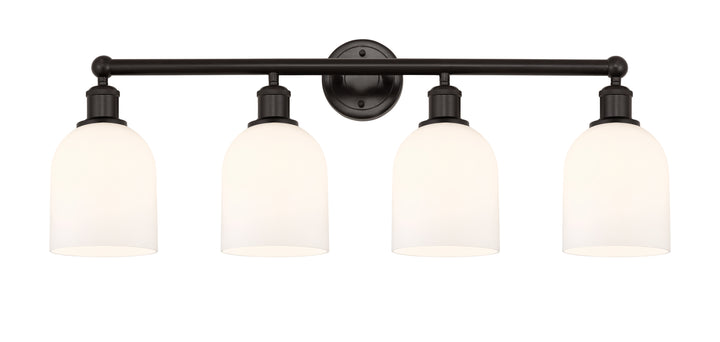 Innovations Lighting Bella 6" Bath Vanity Light - Oil Rubbed Bronze Vanity Lights Innovations Lighting White ; Glass Type: White  