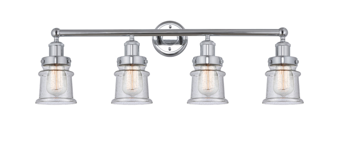 Innovations Lighting Canton 5" Bath Vanity Light - Polished Chrome Vanity Lights Innovations Lighting Seedy ; Glass Type: Seeded  