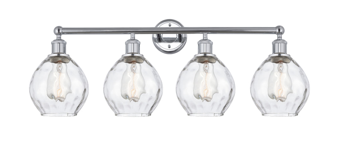 Innovations Lighting Waverly 6" Bath Vanity Light - Polished Chrome Vanity Lights Innovations Lighting Clear ; Glass Type: Water  