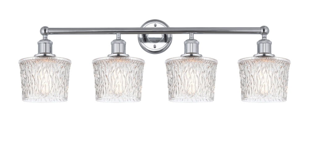 Innovations Lighting Niagara 6.5" Bath Vanity Light - Polished Chrome Vanity Lights Innovations Lighting Clear ; Glass Type: Transparent; Textured  