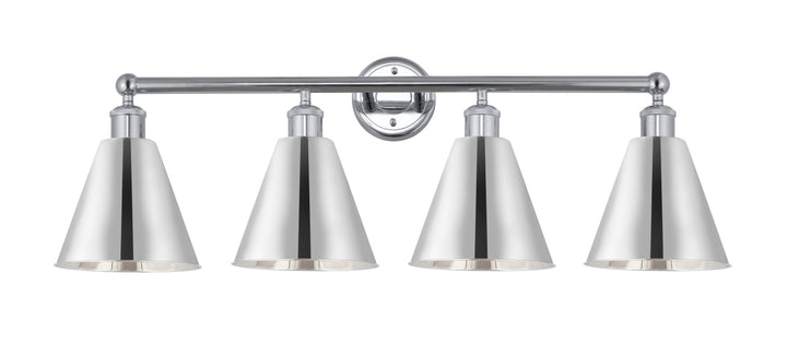 Innovations Lighting Berkshire Metal 8" Bath Vanity Light - Polished Chrome Vanity Lights Innovations Lighting Default Title  