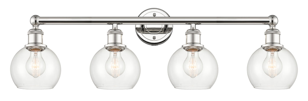 Innovations Lighting Athens 6" Bath Vanity Light - Polished Nickel