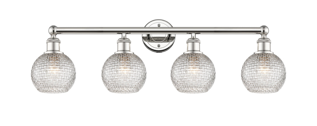 Innovations Lighting Athens 6" Bath Vanity Light - Polished Nickel