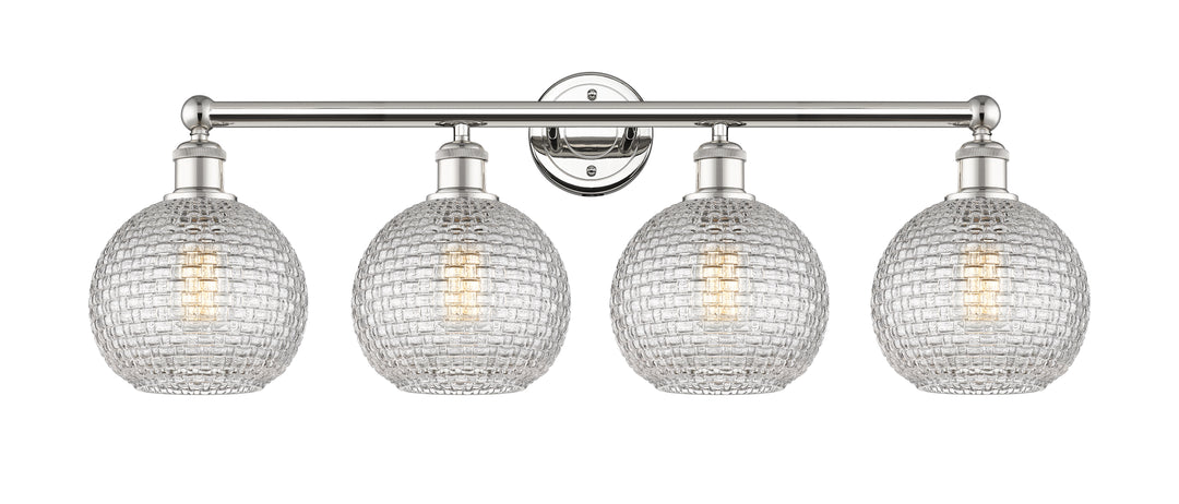 Innovations Lighting Athens 8" Bath Vanity Light - Polished Nickel