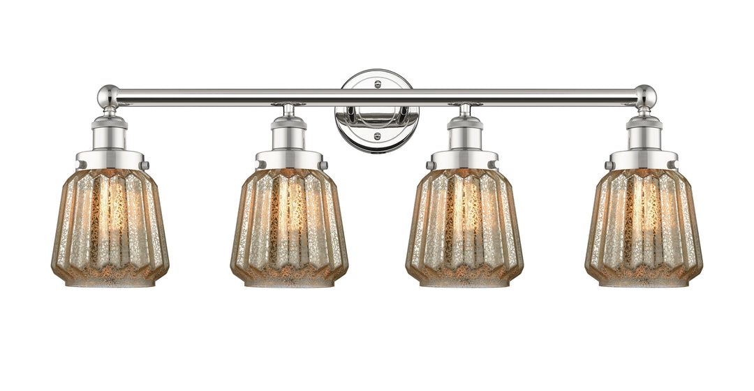 Innovations Lighting Chatham 6" Bath Vanity Light - Polished Nickel Vanity Lights Innovations Lighting   