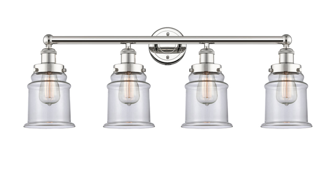 Innovations Lighting Canton 6" Bath Vanity Light - Polished Nickel Vanity Lights Innovations Lighting   