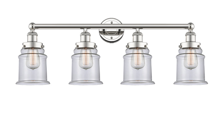 Innovations Lighting Canton 6" Bath Vanity Light - Polished Nickel Vanity Lights Innovations Lighting   