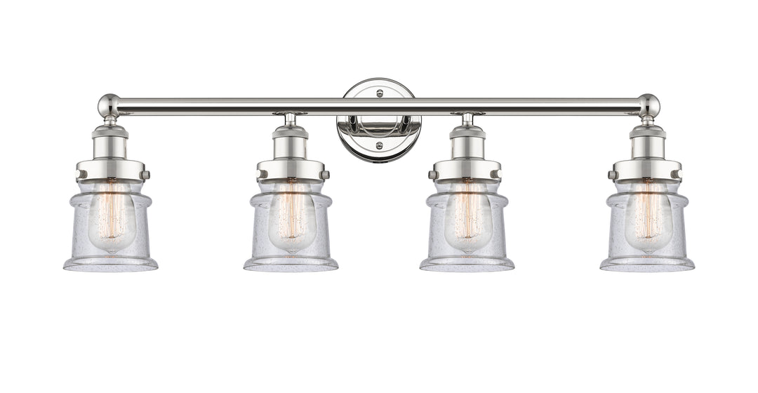 Innovations Lighting Canton 5" Bath Vanity Light - Polished Nickel Vanity Lights Innovations Lighting Seedy ; Glass Type: Seeded  