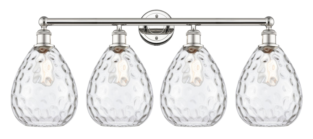 Innovations Lighting Waverly 8" Bath Vanity Light - Polished Nickel Vanity Lights Innovations Lighting Clear ; Glass Type: Transparent  