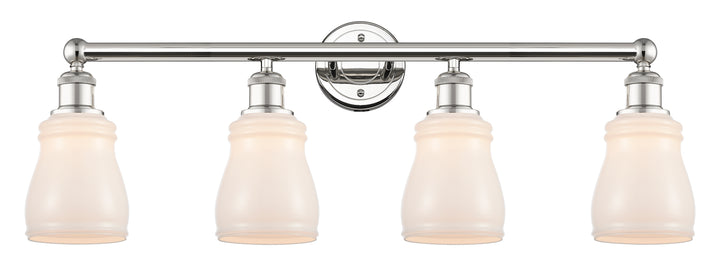 Innovations Lighting Ellery 5" Bath Vanity Light - Polished Nickel Vanity Lights Innovations Lighting White ; Glass Type: White  