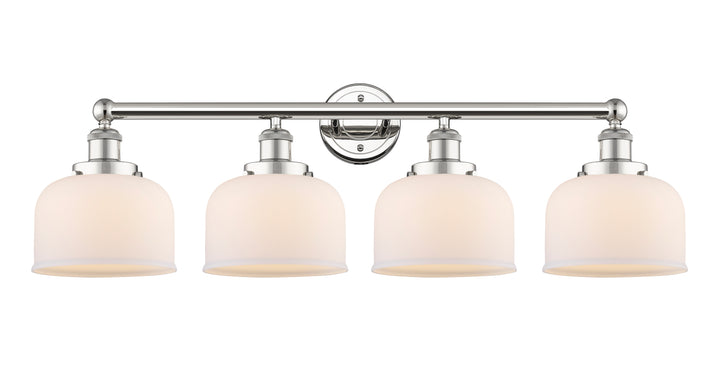 Innovations Lighting Bell 8" Bath Vanity Light - Polished Nickel Vanity Lights Innovations Lighting Matte White ; Glass Type: Frosted  