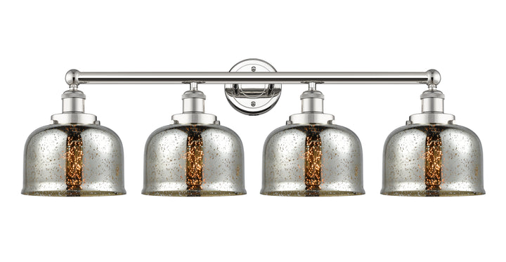 Innovations Lighting Bell 8" Bath Vanity Light - Polished Nickel Vanity Lights Innovations Lighting Silver Plated Mercury ; Glass Type: Mercury  