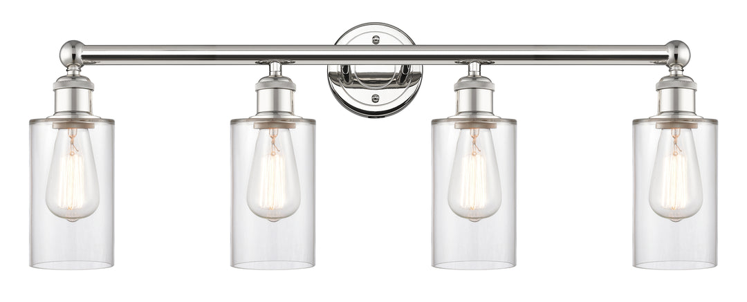 Innovations Lighting Clymer 4" Bath Vanity Light - Polished Nickel