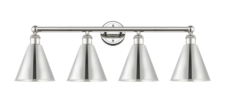 Innovations Lighting Berkshire Metal 8" Bath Vanity Light - Polished Nickel Vanity Lights Innovations Lighting Default Title  