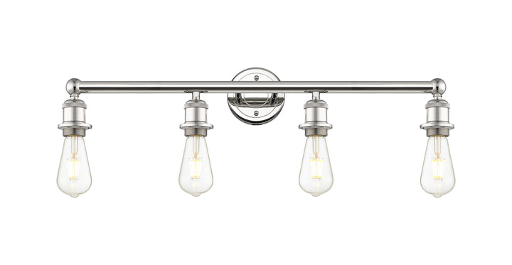 Innovations Lighting Edison Bath Vanity Light - Polished Nickel