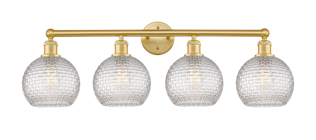 Innovations Lighting Athens 8" Bath Vanity Light - Satin Gold