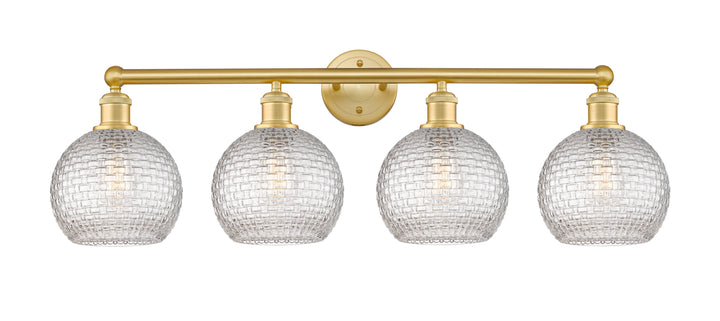 Innovations Lighting Athens 8" Bath Vanity Light - Satin Gold