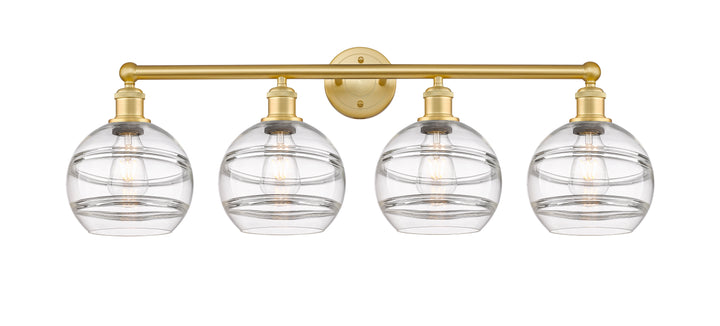 Innovations Lighting Rochester 8" Bath Vanity Light - Satin Gold