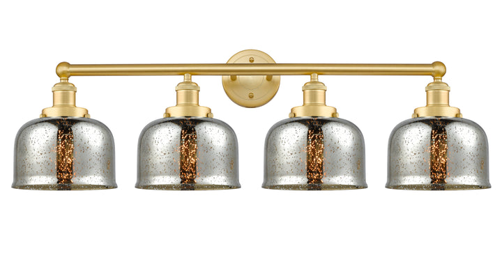 Innovations Lighting Bell 8" Bath Vanity Light - Satin Gold Vanity Lights Innovations Lighting Silver Plated Mercury ; Glass Type: Mercury  