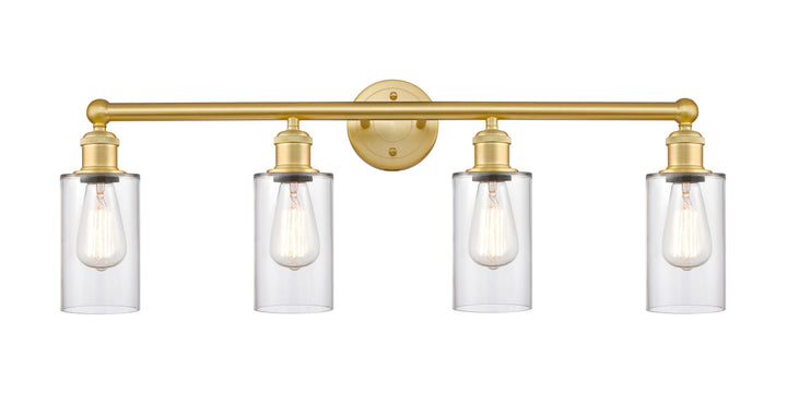 Innovations Lighting Clymer 4" Bath Vanity Light - Satin Gold