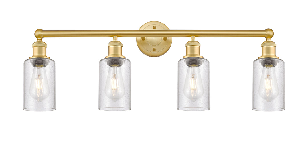 Innovations Lighting Clymer 4" Bath Vanity Light - Satin Gold