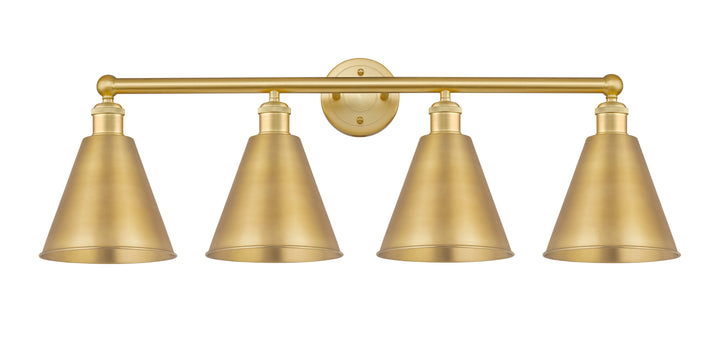 Innovations Lighting Berkshire Metal 8" Bath Vanity Light - Satin Gold Vanity Lights Innovations Lighting Default Title  