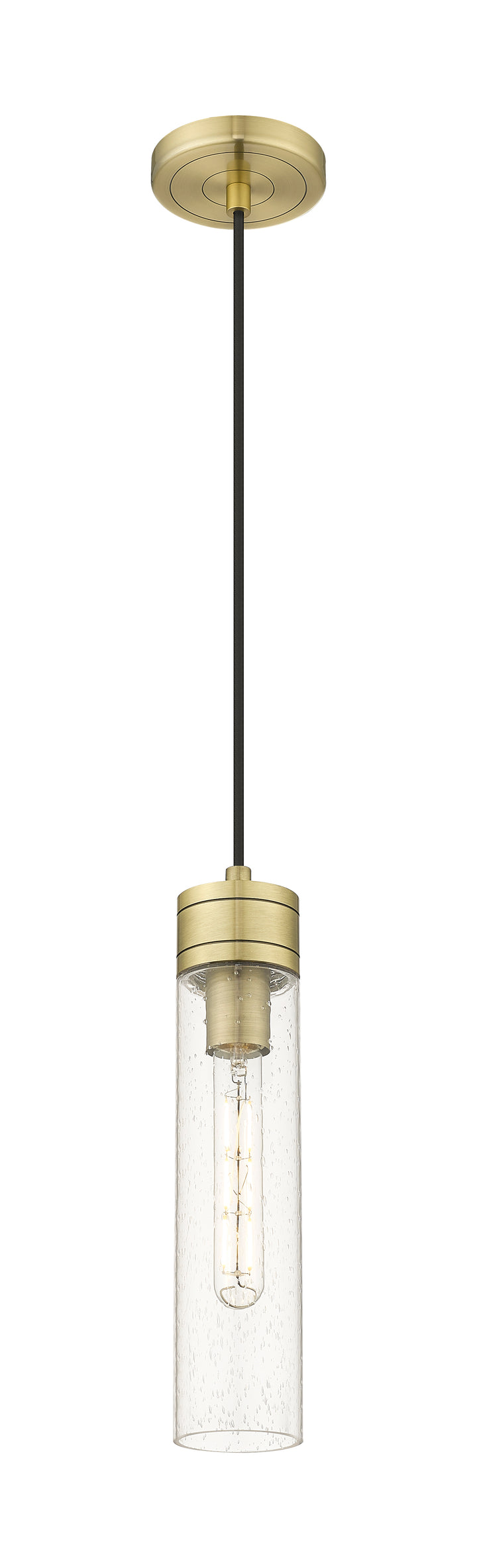 Innovations Lighting Boreas 11" Mini Pendant - Antique Brass Mini-Pendants Innovations Lighting   