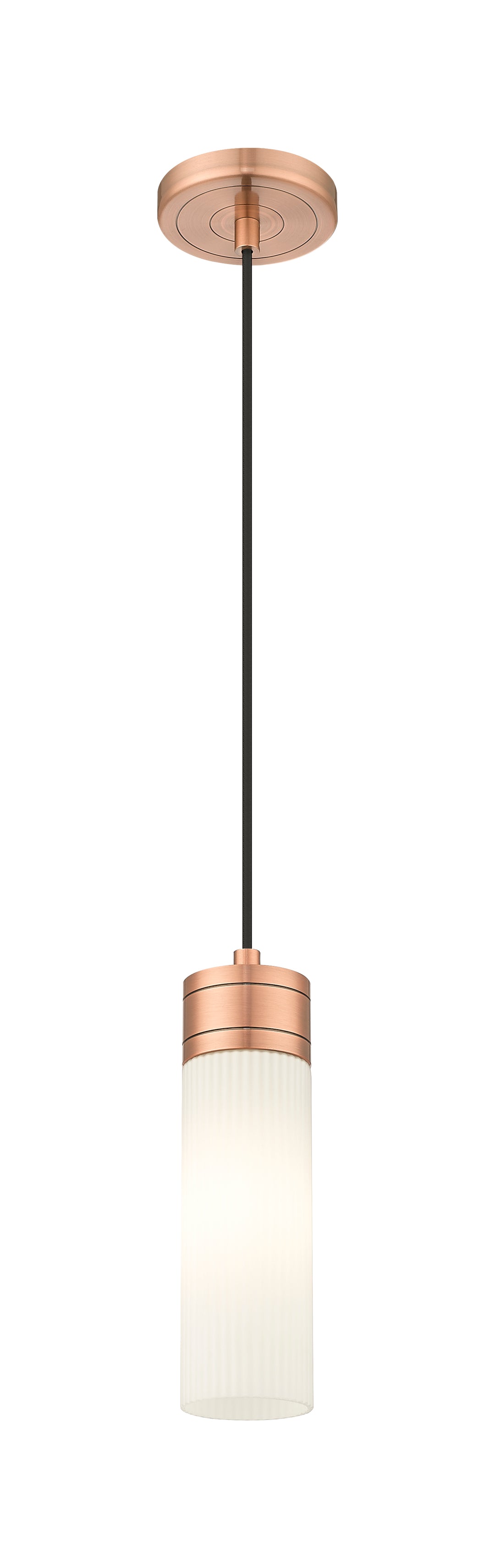 Innovations Lighting Boreas 8" Mini Pendant - Antique Copper Mini-Pendants Innovations Lighting   