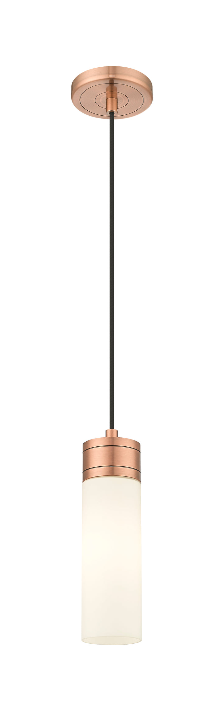 Innovations Lighting Boreas 8" Mini Pendant - Antique Copper Mini-Pendants Innovations Lighting   