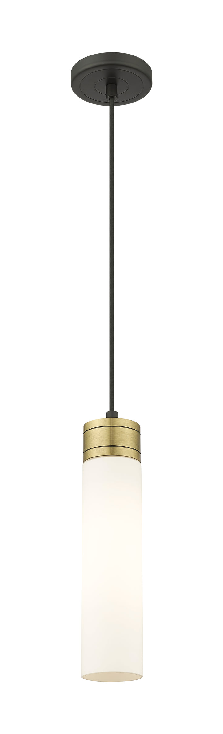 Innovations Lighting Boreas 11" Mini Pendant - Black Antique Brass Mini-Pendants Innovations Lighting   