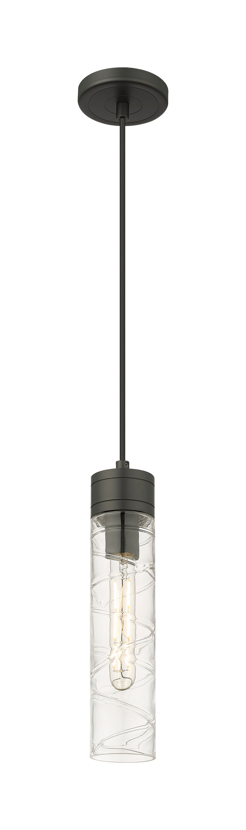 Innovations Lighting Boreas 11" Mini Pendant - Matte Black Mini-Pendants Innovations Lighting   