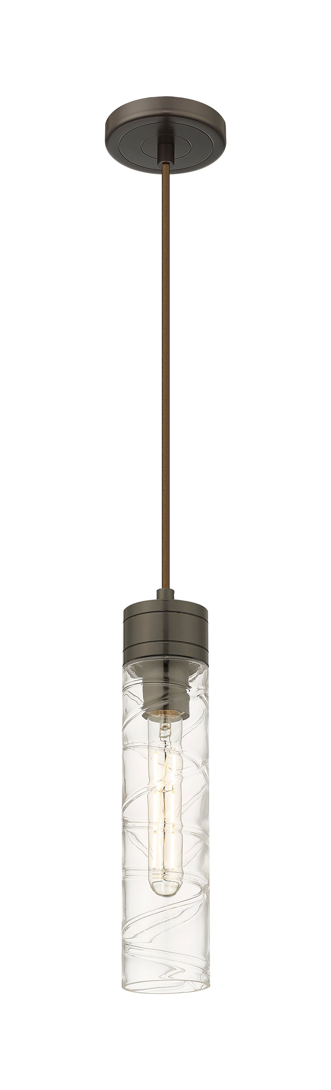 Innovations Lighting Boreas 11" Mini Pendant - Oil Rubbed Bronze Mini-Pendants Innovations Lighting   