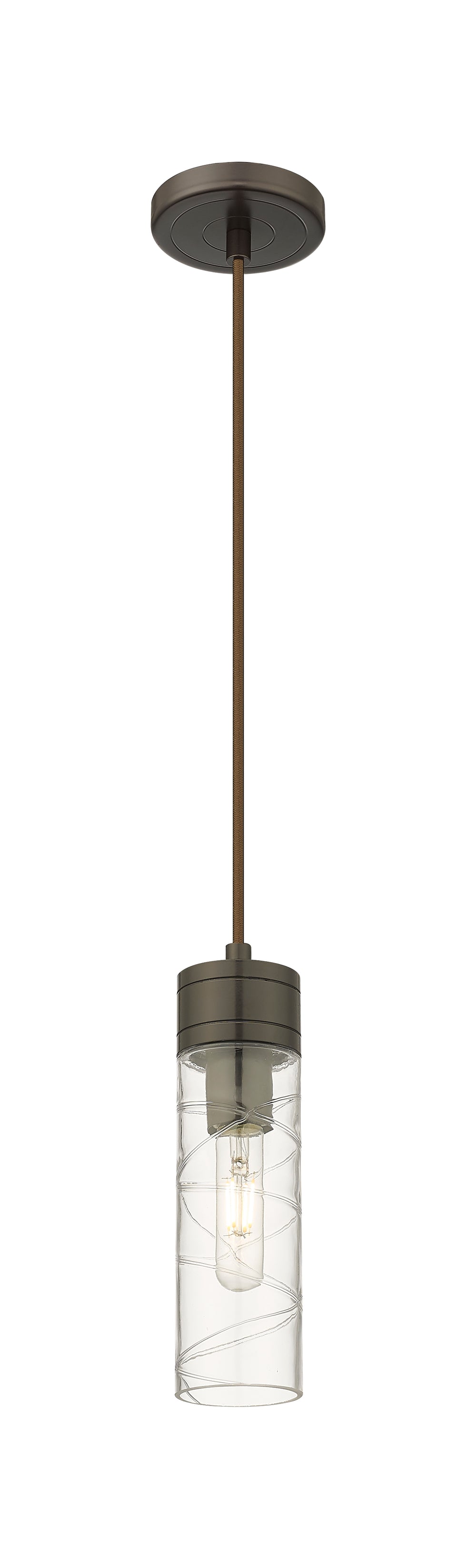 Innovations Lighting Boreas 8" Mini Pendant - Oil Rubbed Bronze Mini-Pendants Innovations Lighting   