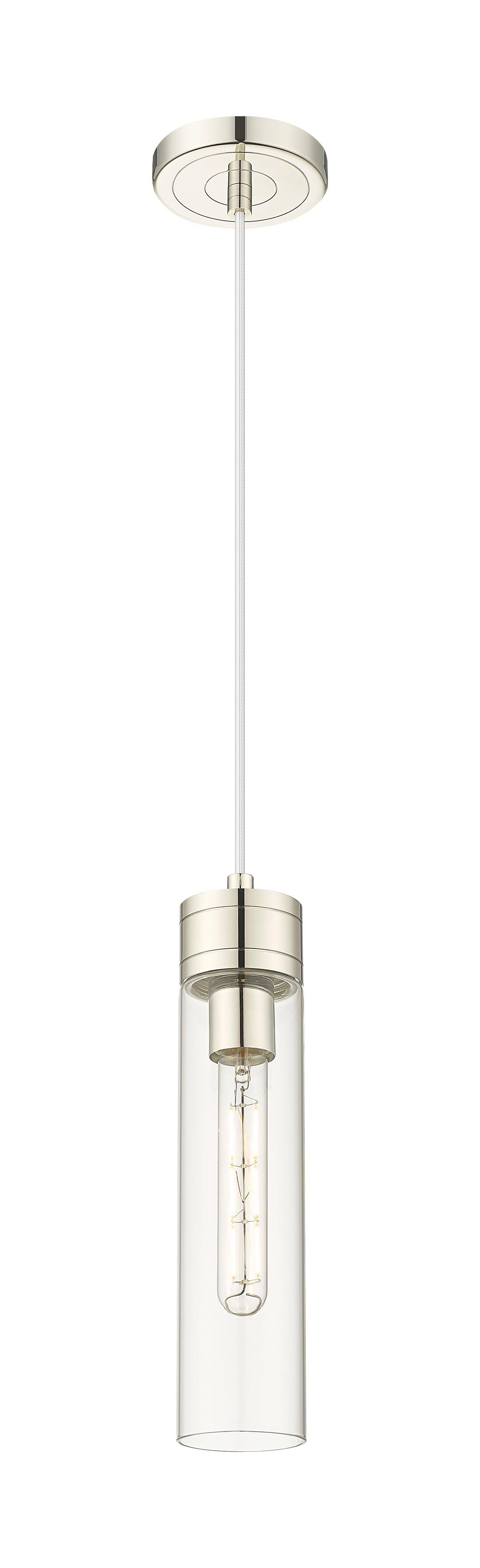 Innovations Lighting Boreas 11" Mini Pendant - Polished Nickel Mini-Pendants Innovations Lighting   