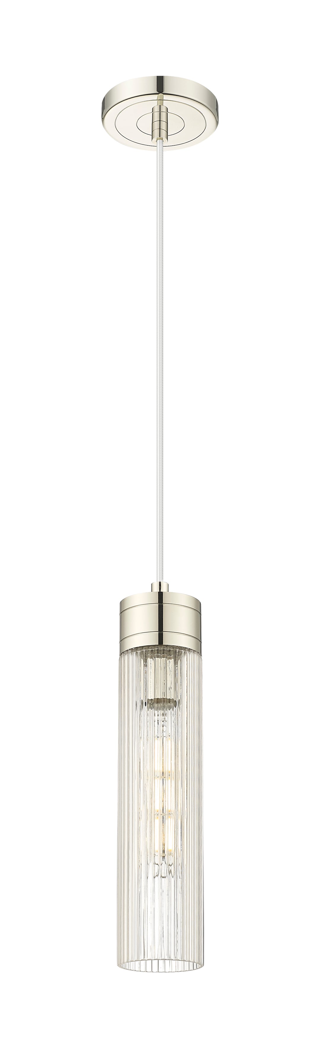 Innovations Lighting Boreas 11" Mini Pendant - Polished Nickel Mini-Pendants Innovations Lighting   