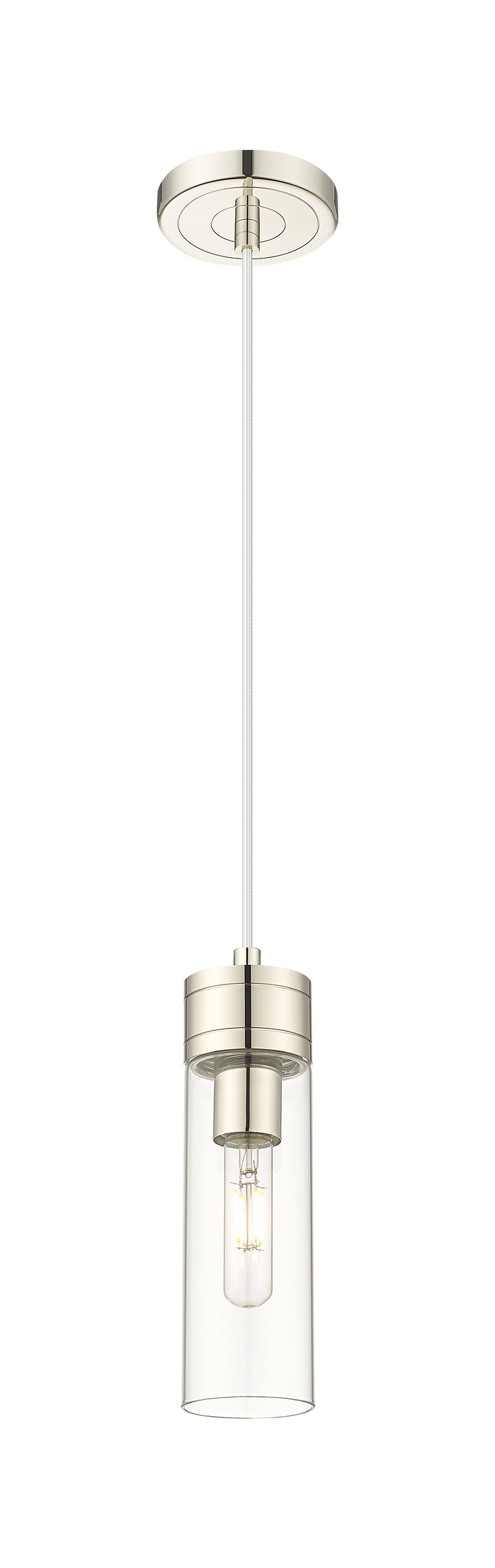 Innovations Lighting Boreas 8" Mini Pendant - Polished Nickel Mini-Pendants Innovations Lighting   